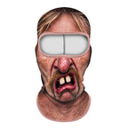 Wacky face balaclava — Big Teeth Barry
