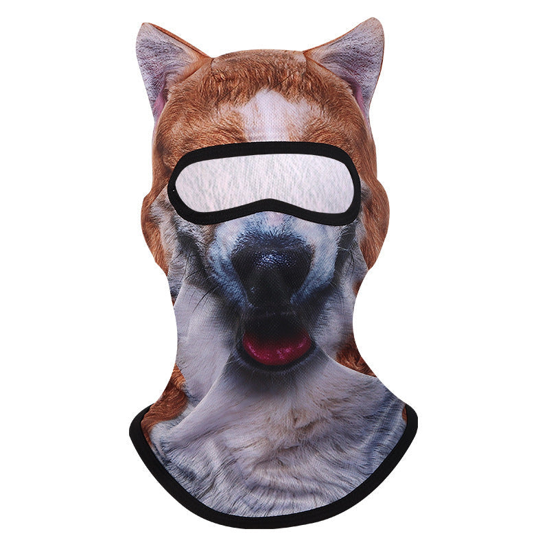 Wildface balaclava — Red Shiba