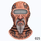 Funny face balaclava — Tattoo Tony