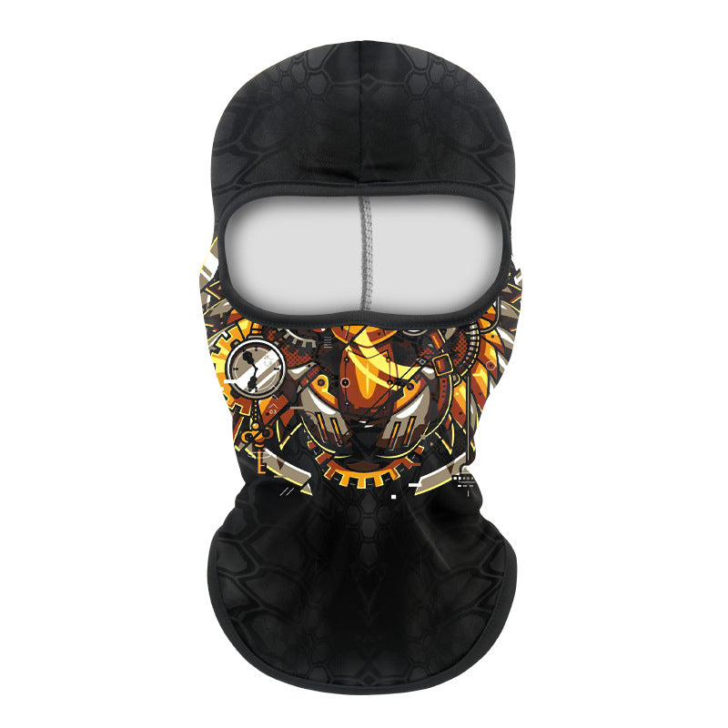 Skull balaclava — Golden Beast