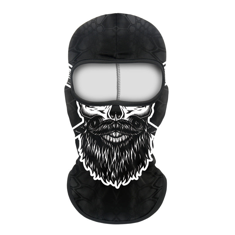 Skull balaclava — Skull Beard