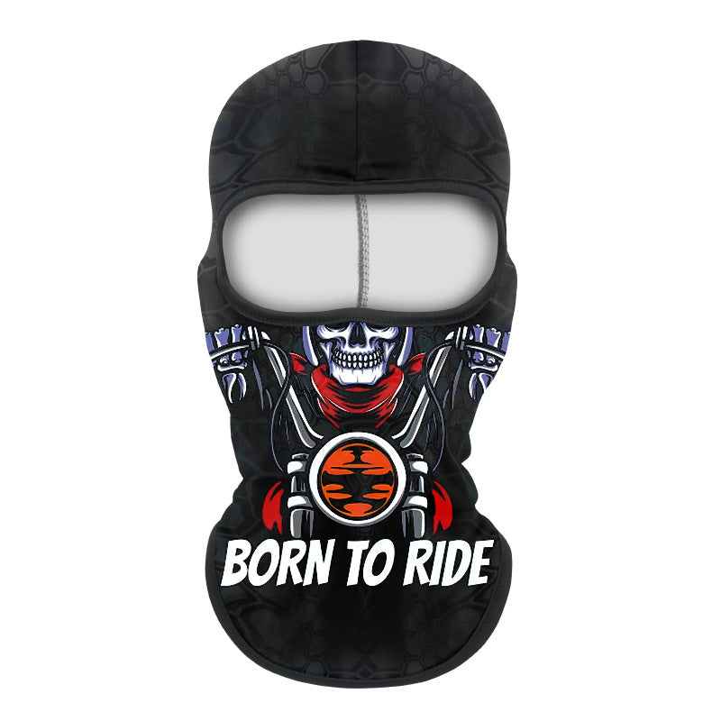 Skull balaclava — Born To Ride