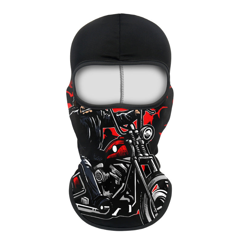 Skull balaclava — Moto Rider