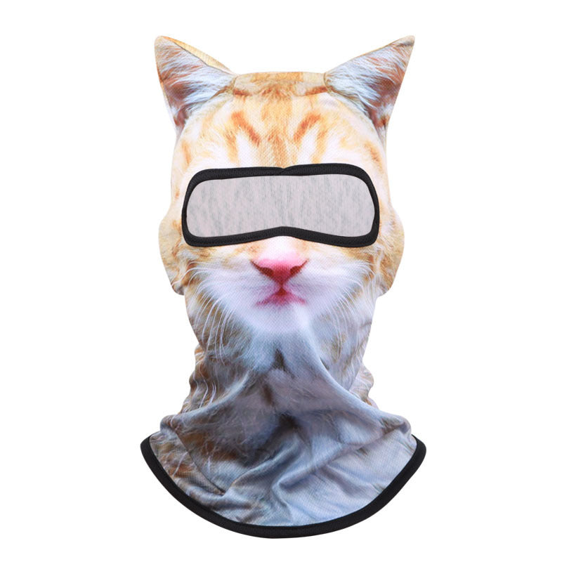 Wildface balaclava — Ginger Tabby