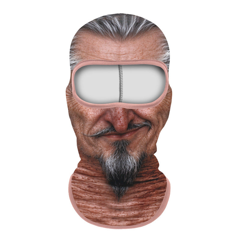 Wacky face balaclava — Goatee Gary