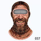 Funny face balaclava — Caveman