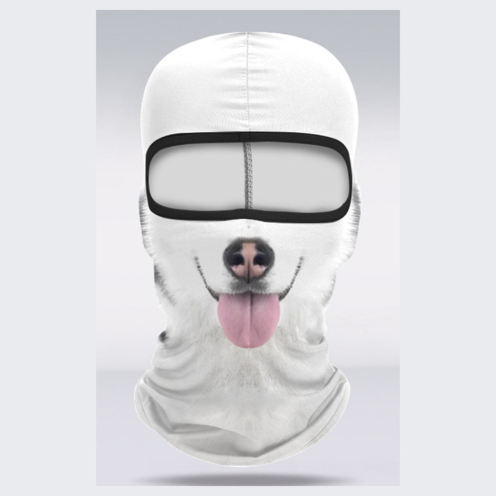Critter balaclava — Samoyed