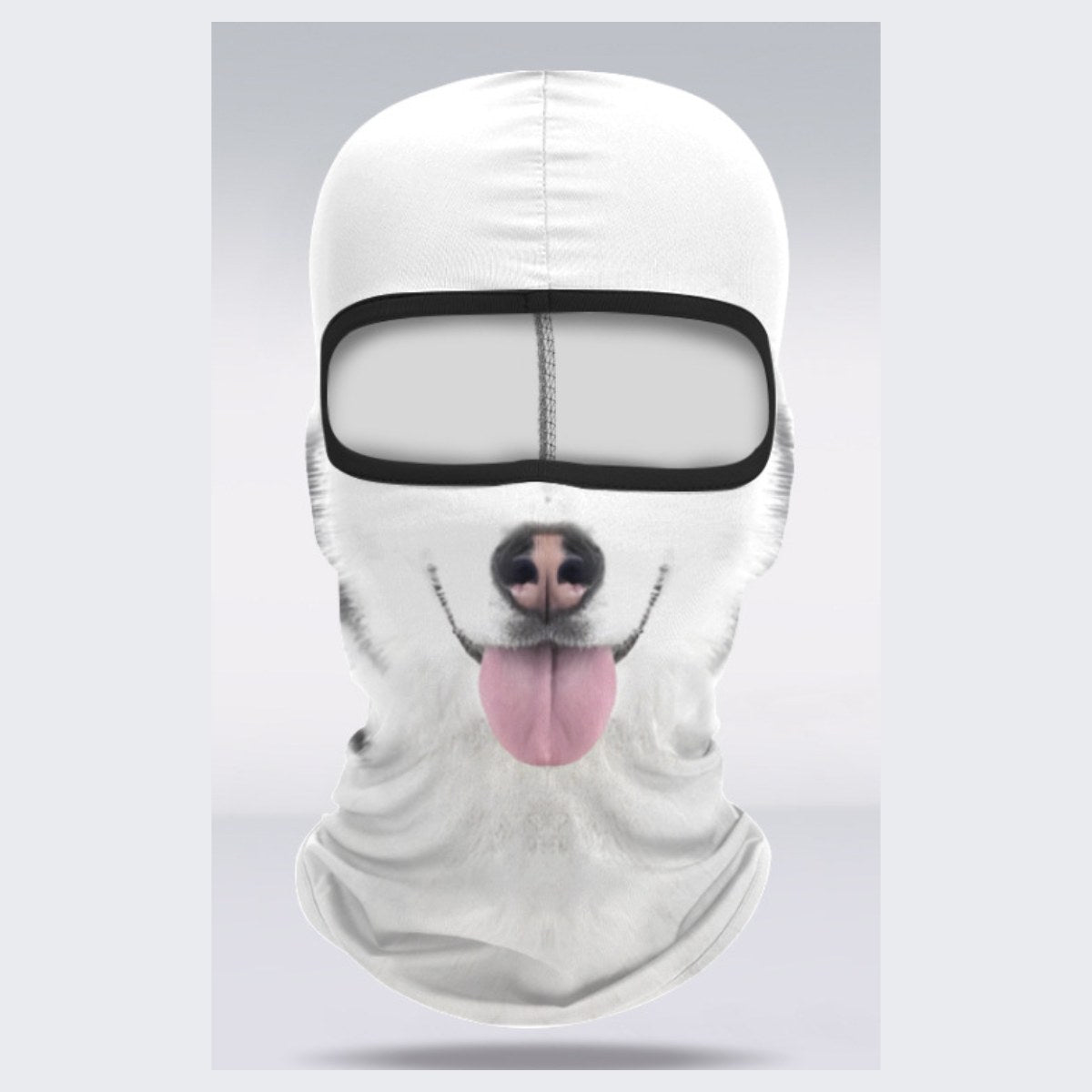 Critter balaclava — Samoyed