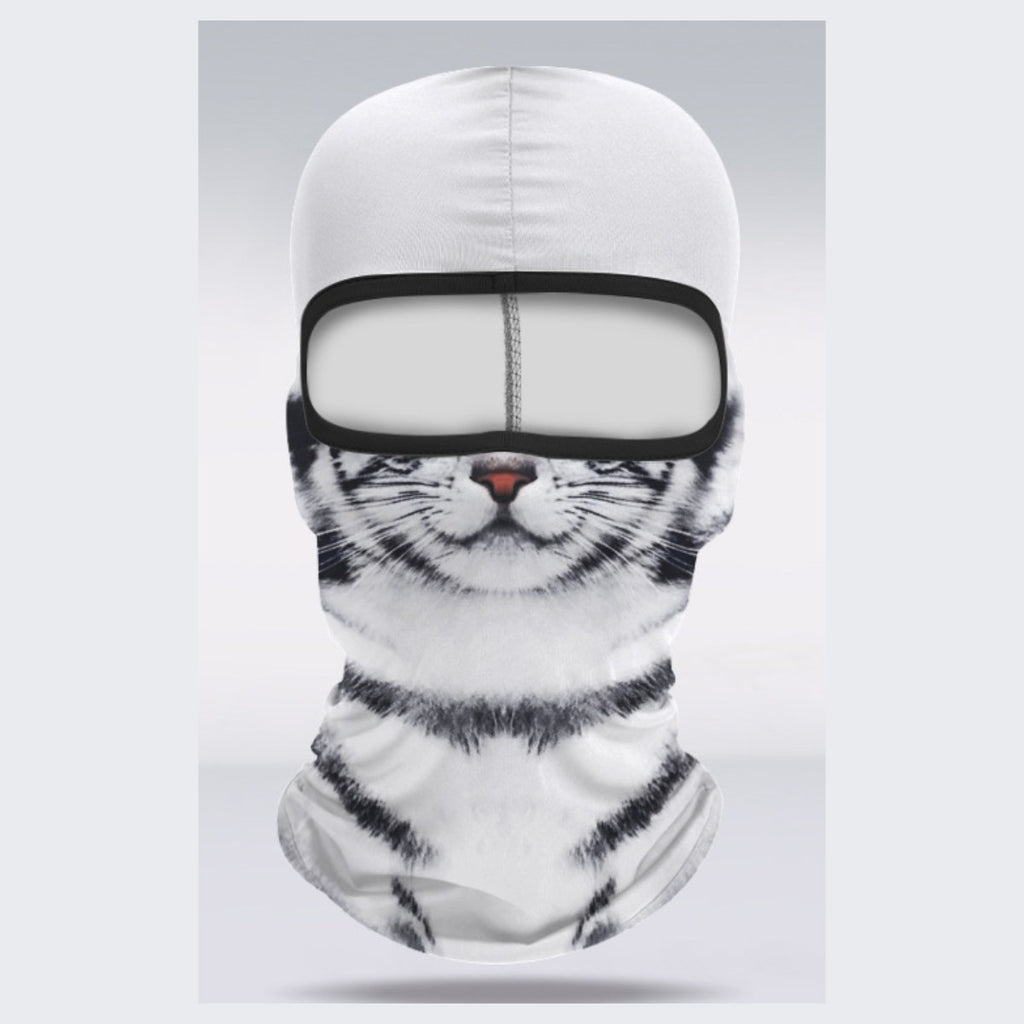 Critter balaclava — Silver Tabby