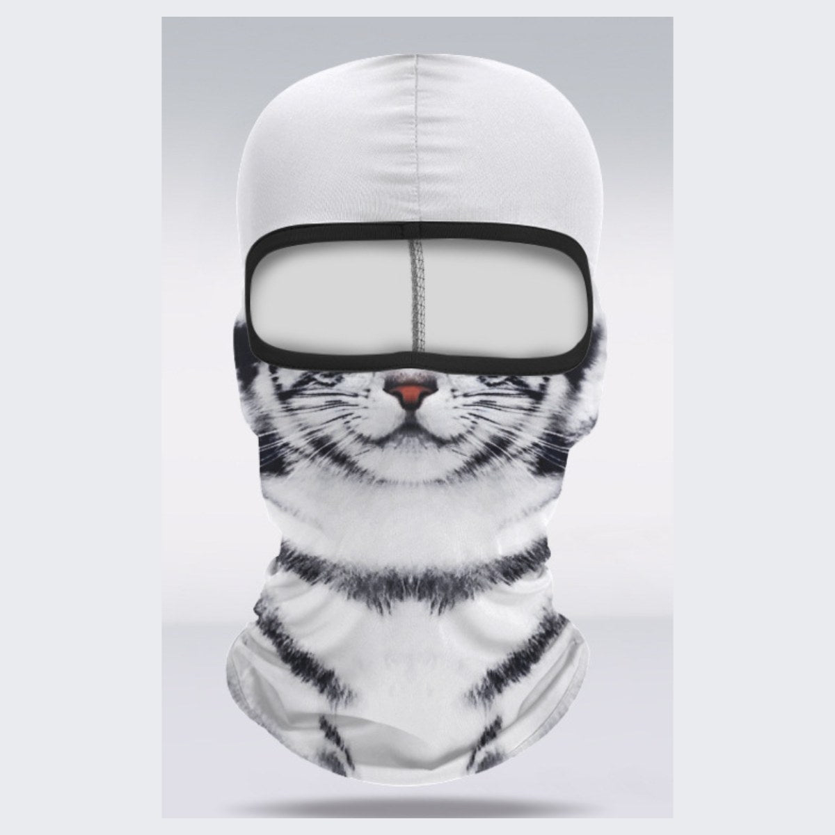 Critter balaclava — Silver Tabby