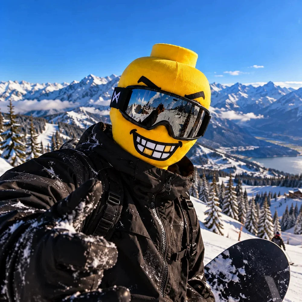 Emoji face balaclava — Big Grin