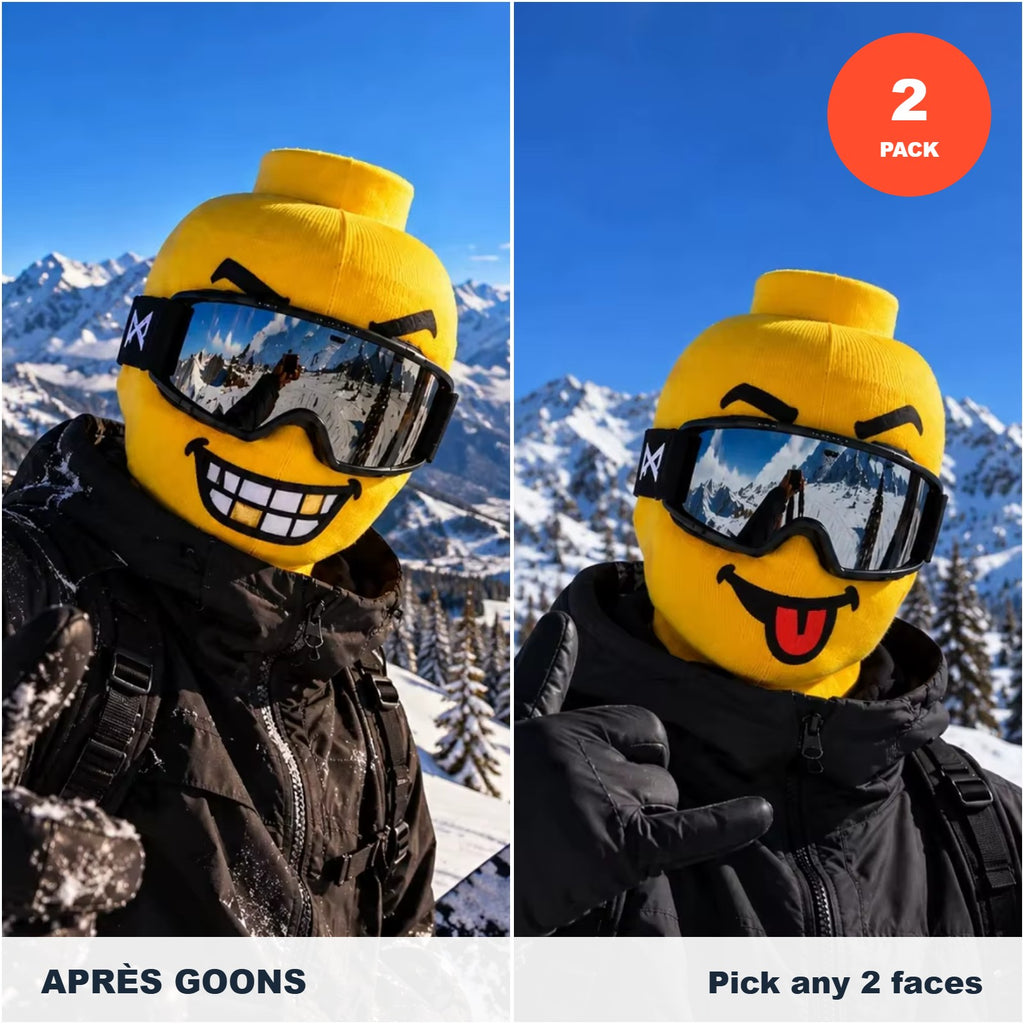 Emoji face balaclava 2-pack