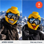 Emoji face balaclava 2-pack