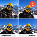 All four emoji face balaclavas