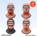 Old Timer & Big Grin 4-pack balaclavas