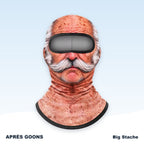 Funny face balaclava — Big Stache