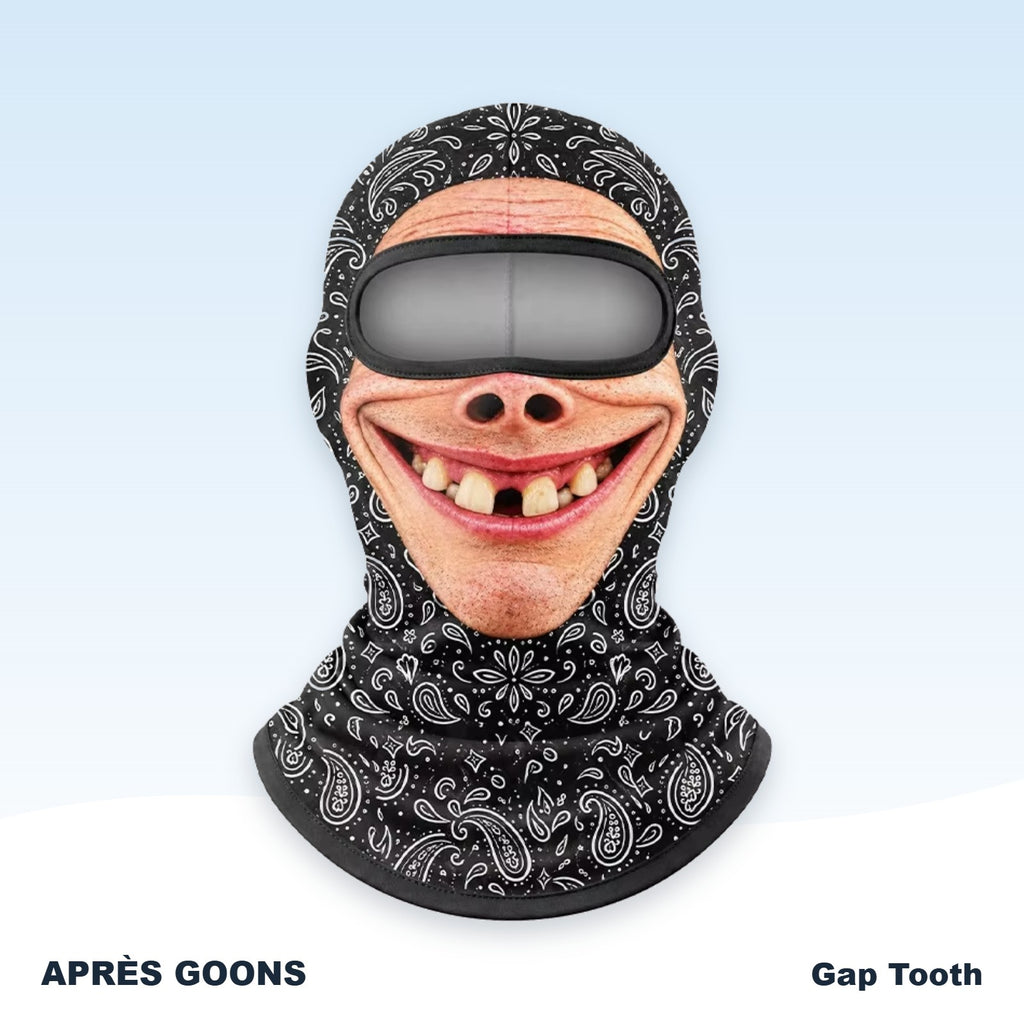 Funny face balaclava — Gap Tooth