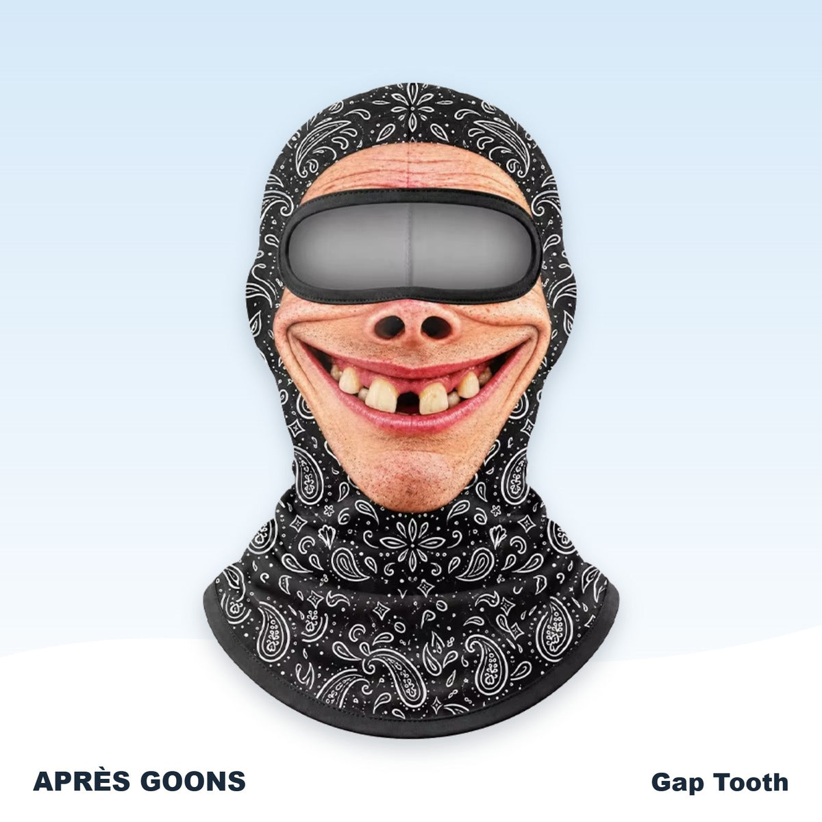 Funny face balaclava — Gap Tooth