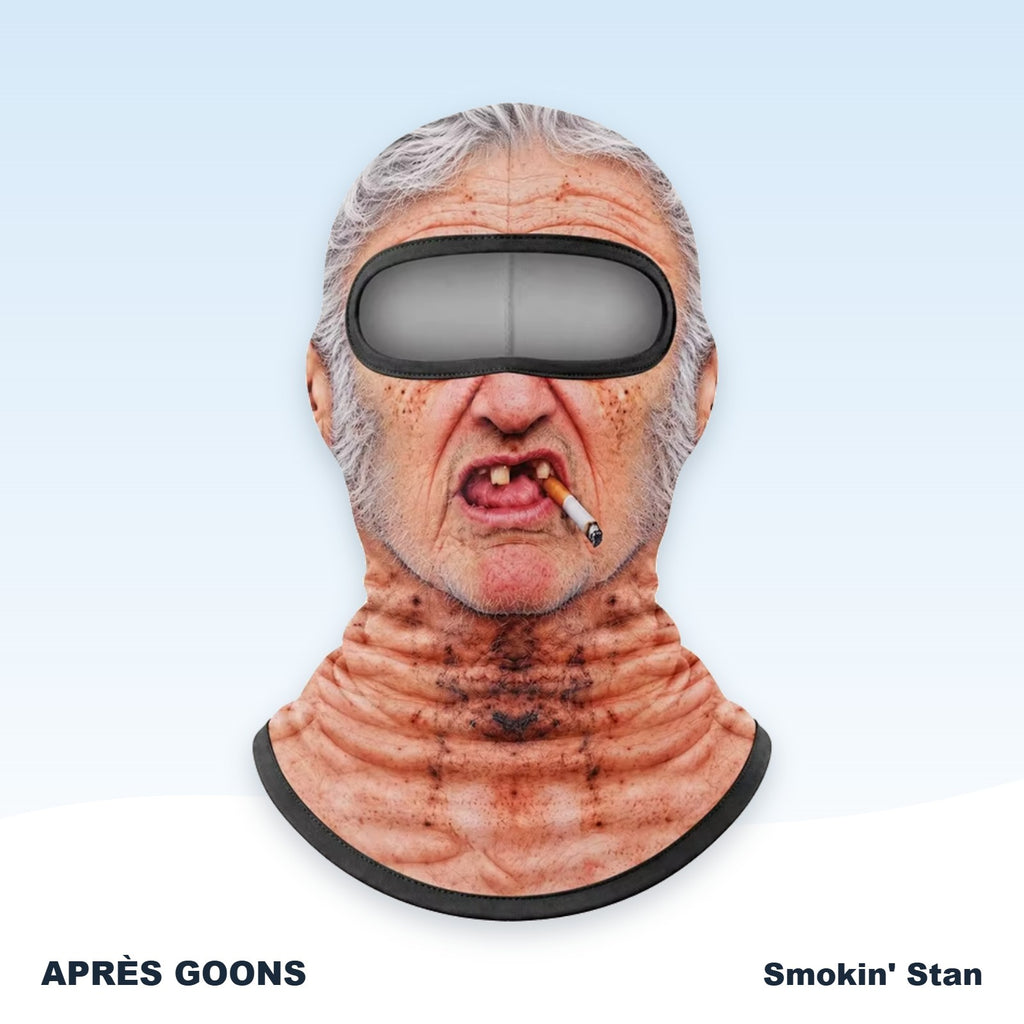 Funny face balaclava — Smokin' Stan