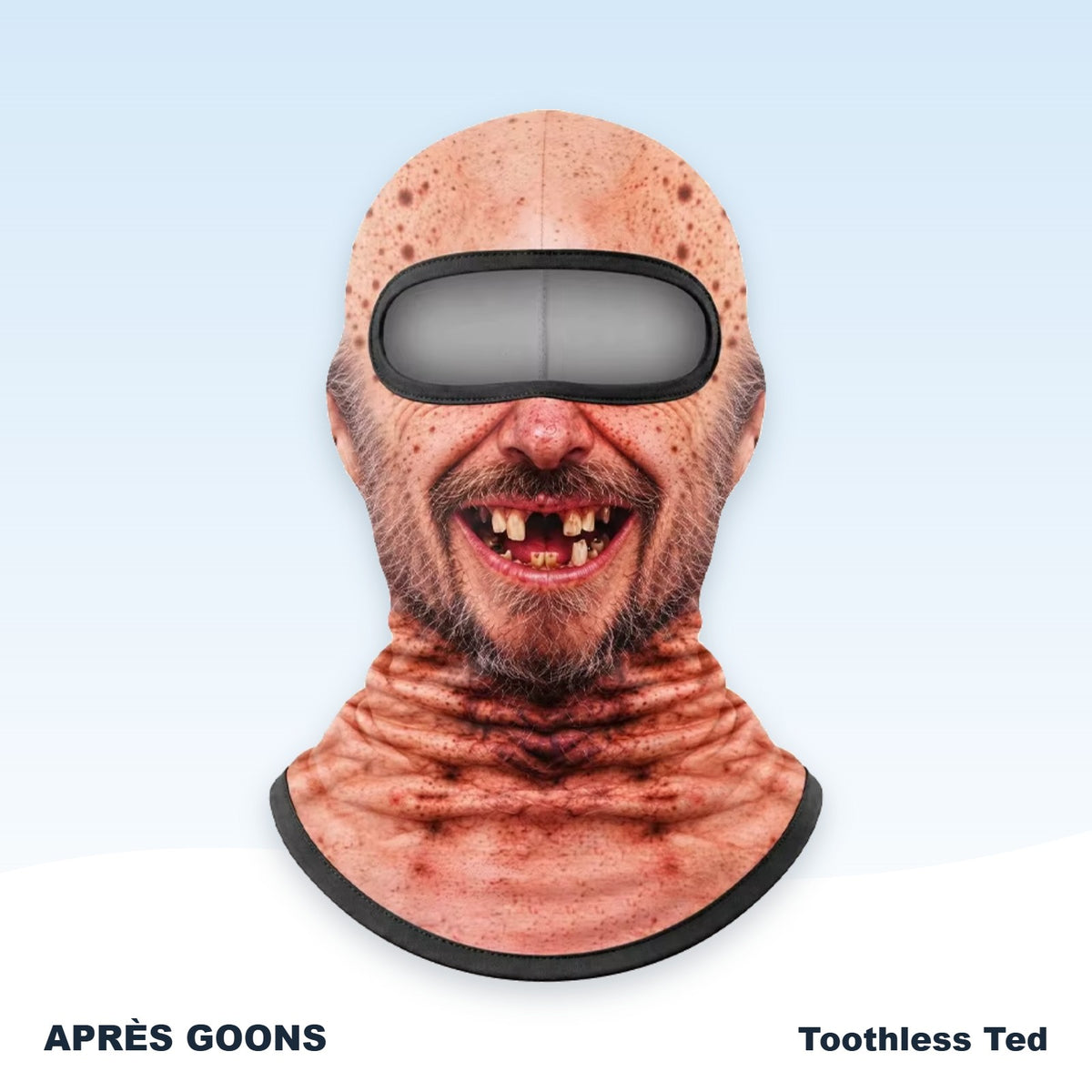 Funny face balaclava — Toothless Ted